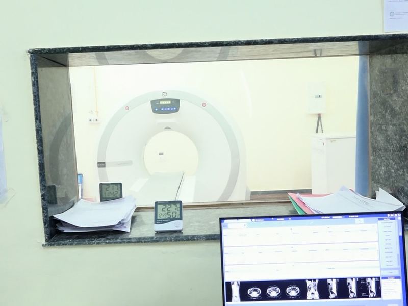 CT scan suite