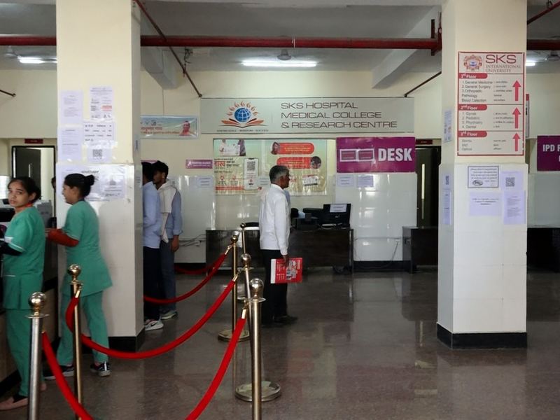 OPD registration counter